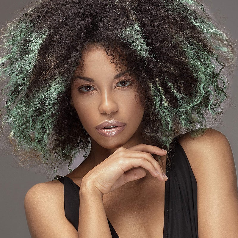 Color Me Colorme Root Touch Up Temporary Hair Mascara to color and Blend Semi Permanent Dye regrowth. Washes Out (MINT) - Image 4